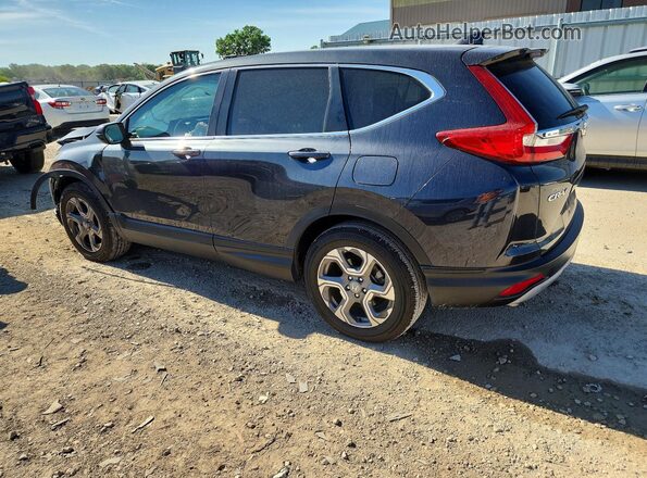 7FARW2H8XKE014380 2019 HONDA CR-V Gray Rear left