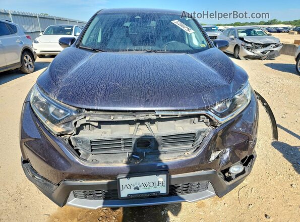 7FARW2H8XKE014380 2019 HONDA CR-V Gray Front view