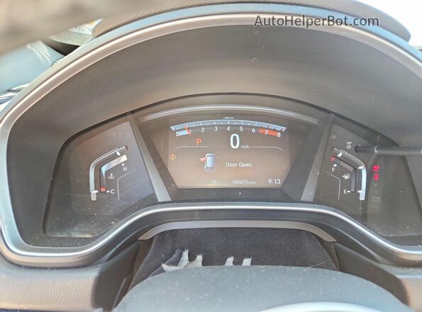 7FARW2H8XKE014380 2019 HONDA CR-V Gray Instrument cluster view