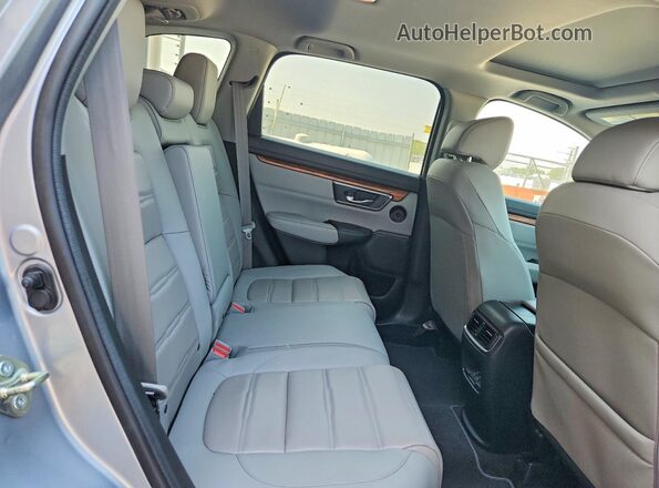 7FARW2H91LE000944 2020 HONDA CR-V Gray Vista de los asientos traseros