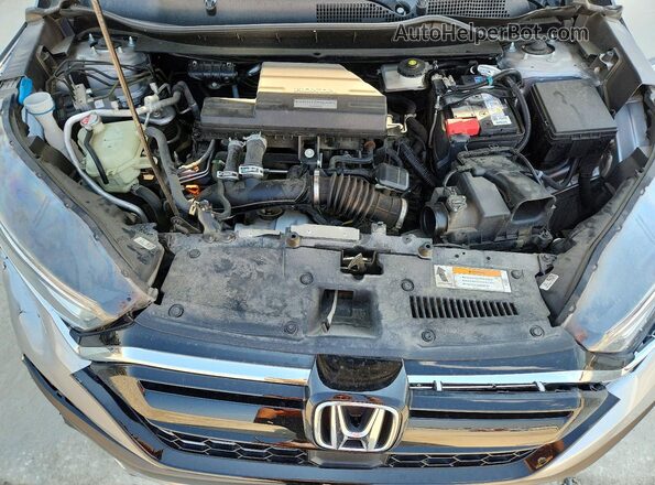 7FARW2H91LE000944 2020 HONDA CR-V Gray Vista interior trasera