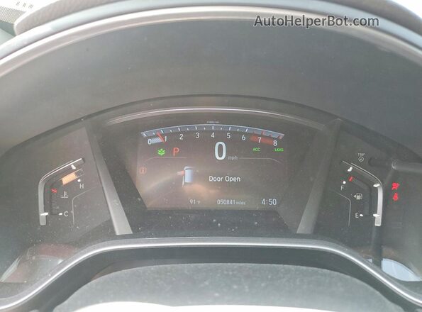 7FARW2H91NE029637 2022 HONDA CR-V Black Instrument cluster view