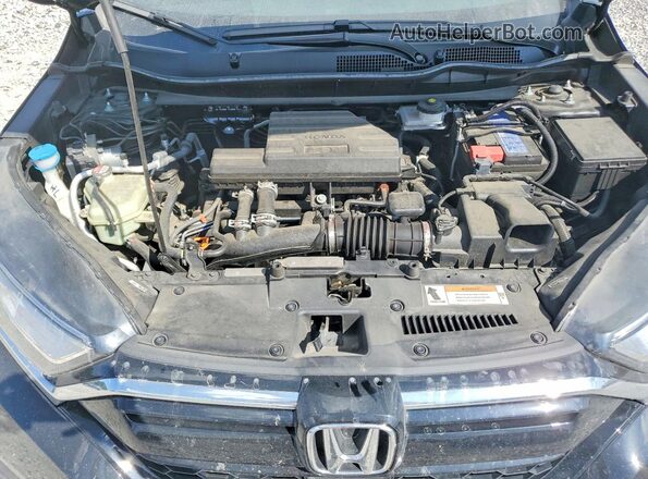 7FARW2H91NE029637 2022 HONDA CR-V Black Engine compartment view
