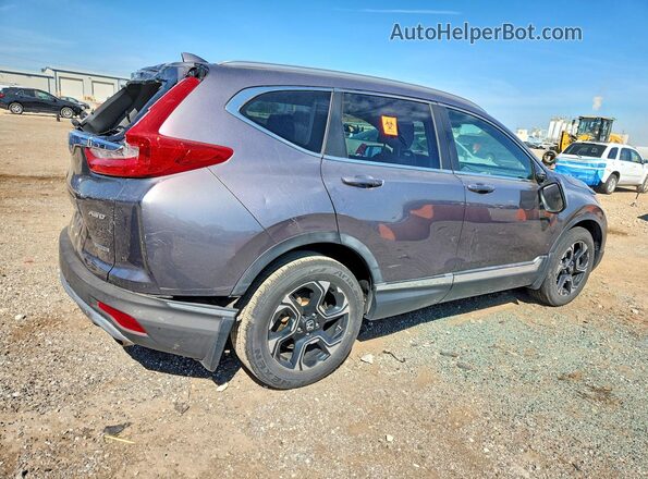 7FARW2H93JE061807 2018 HONDA CR-V Gray Trasero derecho