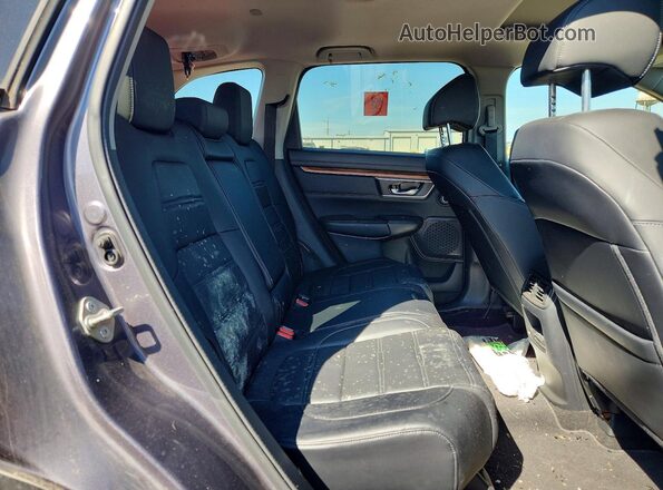 7FARW2H93JE061807 2018 HONDA CR-V Gray Vista interior trasera