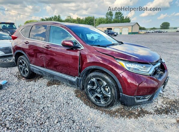 7FARW2H93JE096332 2018 HONDA CR-V Maroon Առջևի աջ