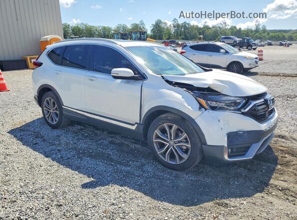 7FARW2H93NE025878 2022 HONDA CR-V White Delantero derecho
