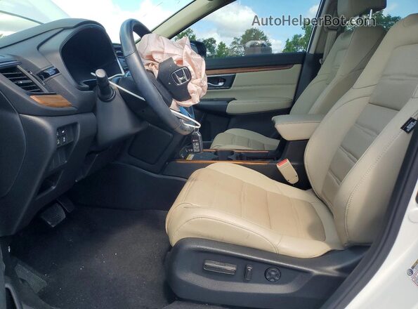 7FARW2H93NE025878 2022 HONDA CR-V White Vista interior delantera