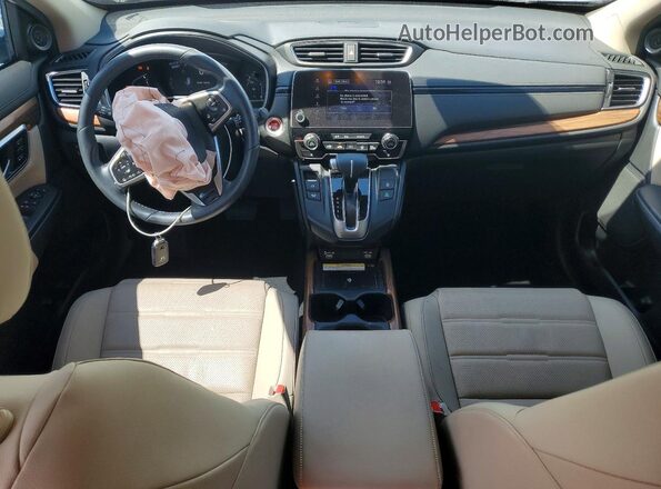 7FARW2H93NE025878 2022 HONDA CR-V White Vista del salpicadero