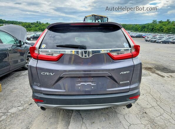 7FARW2H94KE044869 2019 HONDA CR-V Gray Vista trasera