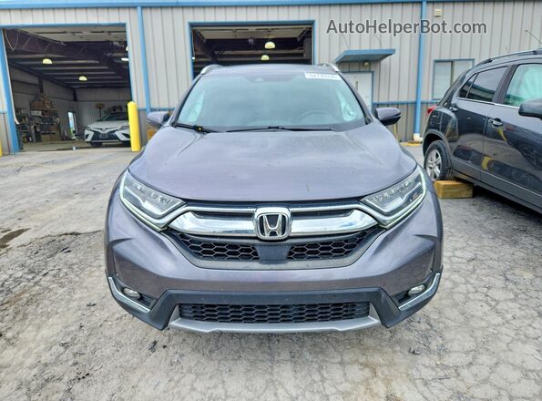 7FARW2H94KE044869 2019 HONDA CR-V Gray Vista frontal