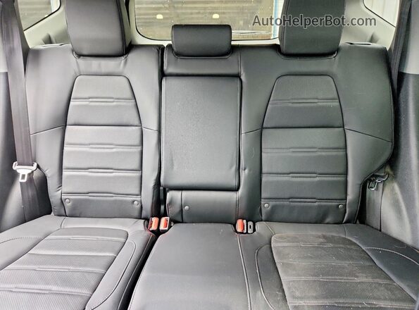 7FARW2H94KE044869 2019 HONDA CR-V Gray Vista de los asientos traseros