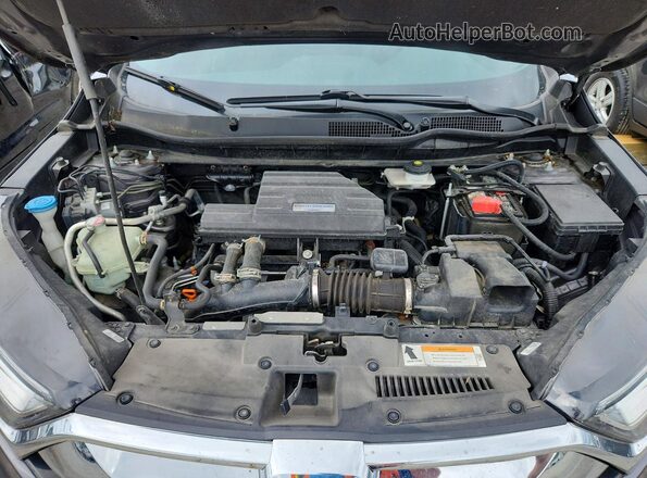 7FARW2H94KE044869 2019 HONDA CR-V Gray Vista del compartimento del motor