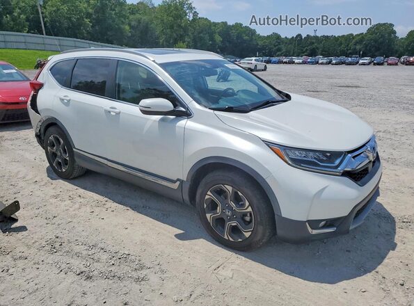 7FARW2H95KE015249 2019 HONDA CR-V White Передня права чверть