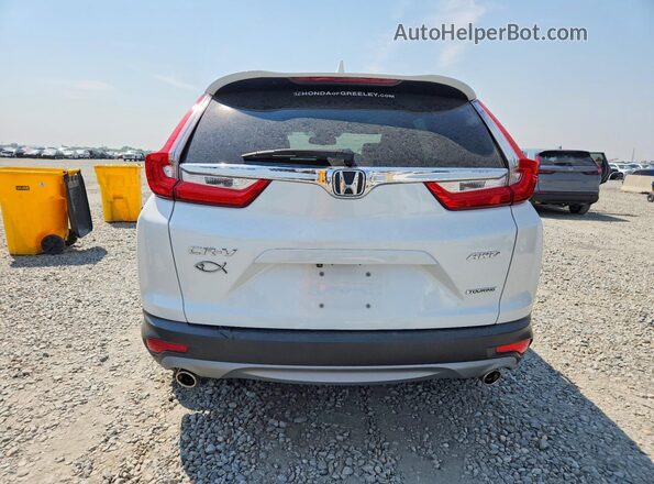 7FARW2H96KE011226 2019 HONDA CR-V White უკანა ხედი