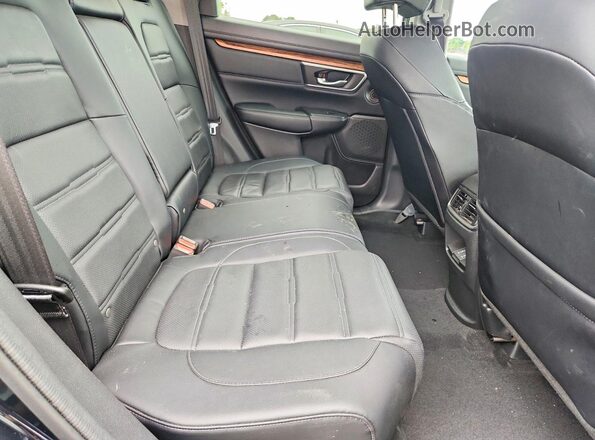 7FARW2H99JE008061 2018 HONDA CR-V Black Вид задньої частини салону