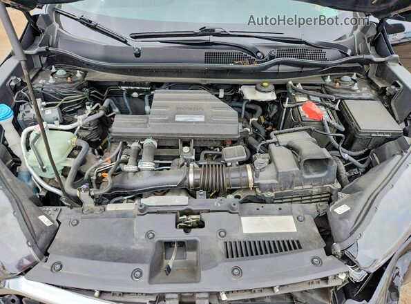 7FARW2H99JE008061 2018 HONDA CR-V Black Вид підкапотного простору