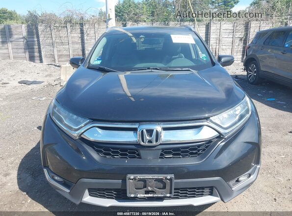 7FARW2H99JE090650 2018 HONDA CR-V Black Սարքավորումների վահանակի տեսք