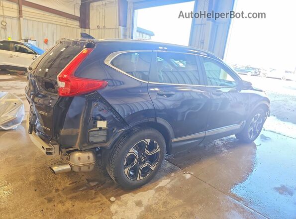 7FARW2H99KE013911 2019 HONDA CR-V Blue უკანა მარჯვენა