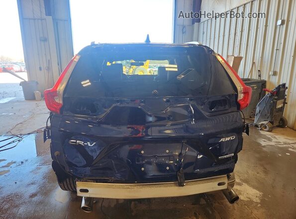 7FARW2H99KE013911 2019 HONDA CR-V Blue უკანა ხედი