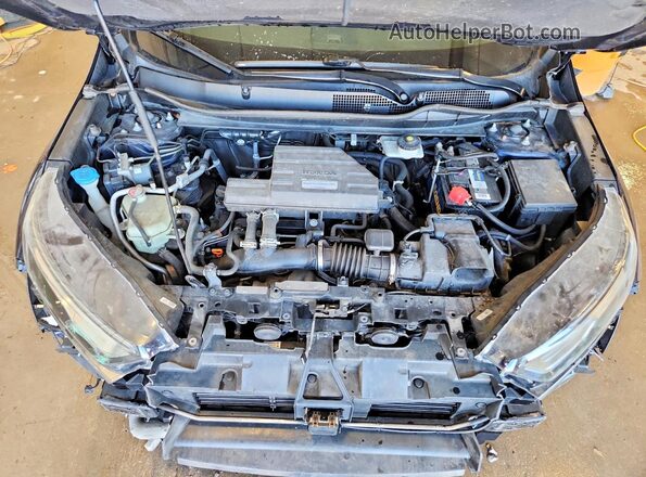 7FARW2H99KE013911 2019 HONDA CR-V Blue ძრავის განყოფილების ხედი