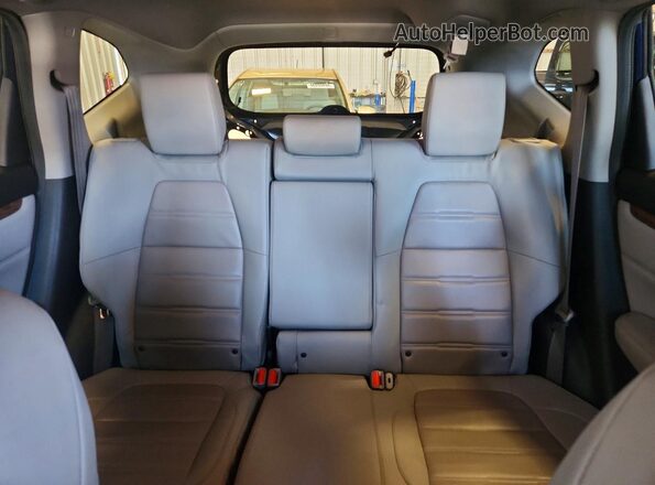 7FARW2H99KE013911 2019 HONDA CR-V Blue უკანა სავარძლების ხედი