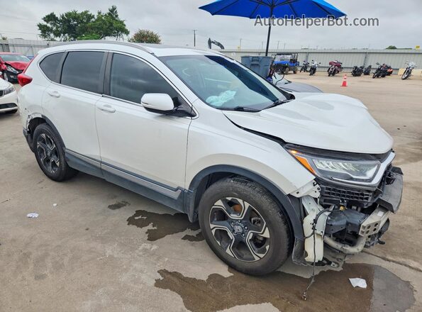 7FARW2H99KE016694 2019 HONDA CR-V White Przód prawy