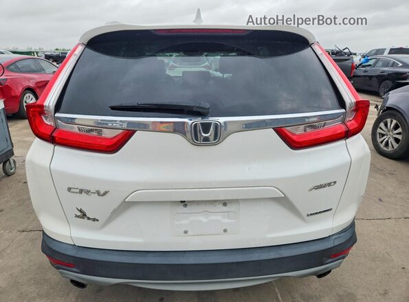 7FARW2H99KE016694 2019 HONDA CR-V White Widok z tyłu