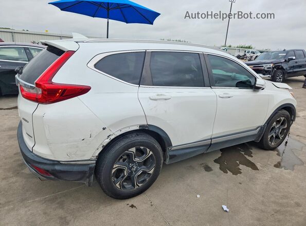 7FARW2H99KE016694 2019 HONDA CR-V White Tył prawy