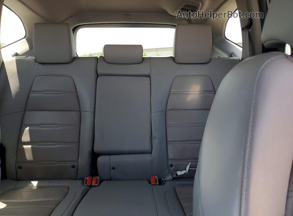 7FARW2H9XJE093881 2018 HONDA CR-V Gray უკანა სავარძლების ხედი