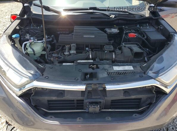 7FARW2H9XJE093881 2018 HONDA CR-V Gray ძრავის განყოფილების ხედი