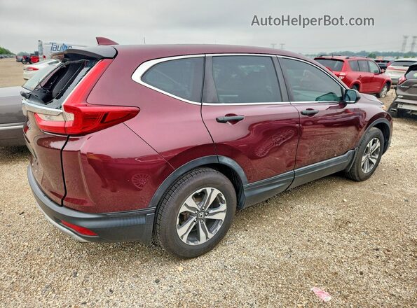 7FARW5H30HE000633 2017 HONDA CR-V Burgundy Задня права чверть