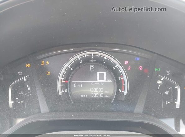 7FARW5H30HE000809 2017 HONDA CR-V Silver Вид задніх сидінь