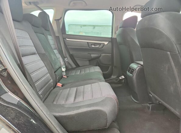 7FARW5H31HE000897 2017 HONDA CR-V Black უკანა სალონის ხედი