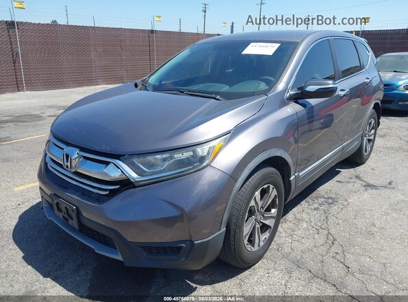 7FARW5H35HE009974 2017 HONDA CR-V Gray Vista tres cuartos delantera izquierda