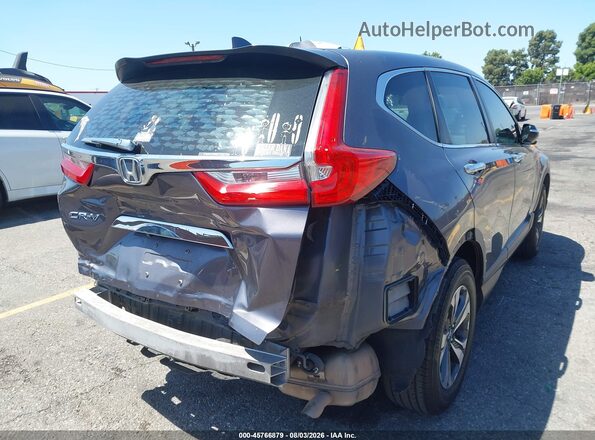 7FARW5H35HE009974 2017 HONDA CR-V Gray Trasero derecho