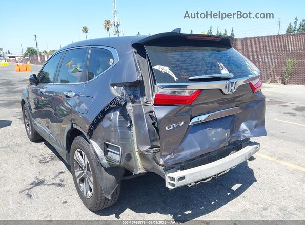 7FARW5H35HE009974 2017 HONDA CR-V Gray Trasero izquierdo