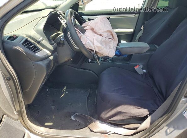 7FARW5H35HE012681 2017 HONDA CR-V Серебряный Вид салона спереди