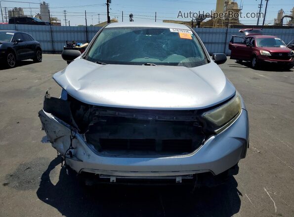 7FARW5H35HE012681 2017 HONDA CR-V Серебряный Вид спереди