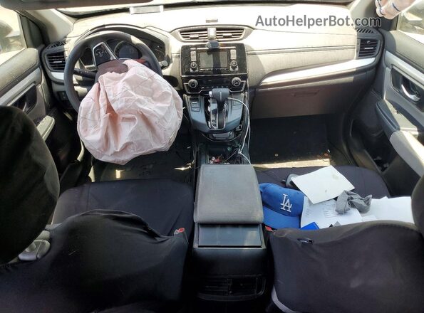7FARW5H35HE012681 2017 HONDA CR-V Серебряный Вид панели приборов
