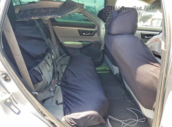 7FARW5H35HE012681 2017 HONDA CR-V Серебряный Вид задней части салона