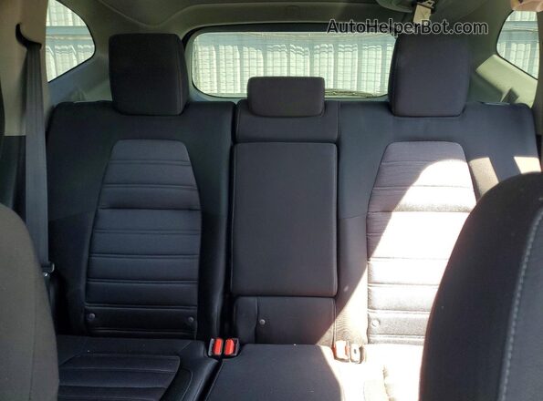 7FARW5H35HE014284 2017 HONDA CR-V Black უკანა სავარძლების ხედი