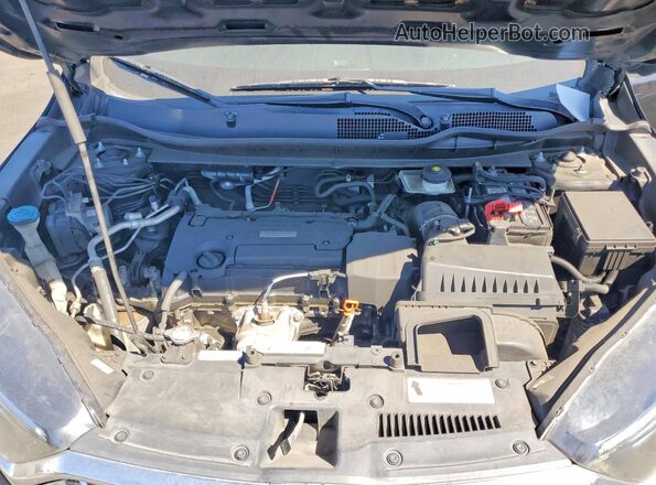 7FARW5H35HE014284 2017 HONDA CR-V Black ძრავის განყოფილების ხედი