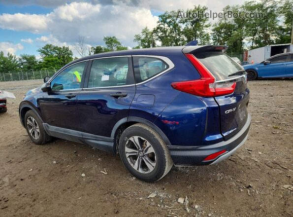 7FARW5H37HE011886 2017 HONDA CR-V Синий Задняя левая четверть