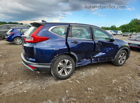 7FARW5H37HE011886 2017 HONDA CR-V Синий Задняя правая четверть