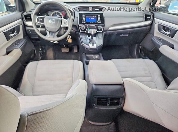 7FARW5H37HE011886 2017 HONDA CR-V Синий Вид панели приборов