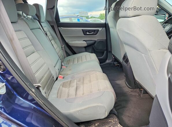 7FARW5H37HE011886 2017 HONDA CR-V Синий Вид задней части салона