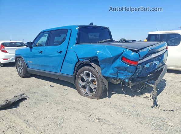 7FCTGAAA4PN000693 2023 RIVIAN R1T Синий Задняя левая четверть