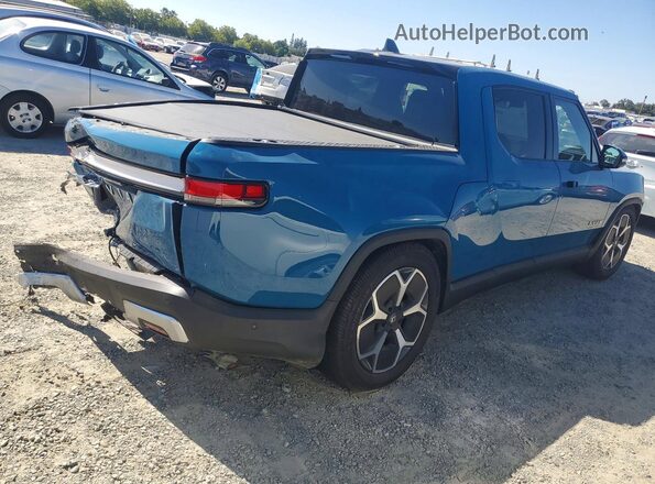 7FCTGAAA4PN000693 2023 RIVIAN R1T Синий Задняя правая четверть