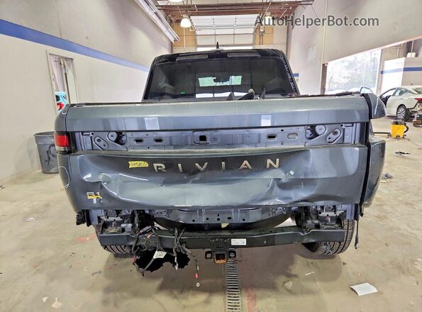 7FCTGAAA6NN007772 2022 RIVIAN R1T Gray Вид ззаду